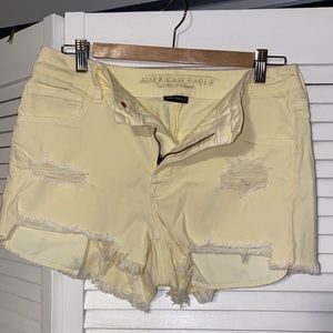 American Eagle Super Stretch High Waisted Shorts